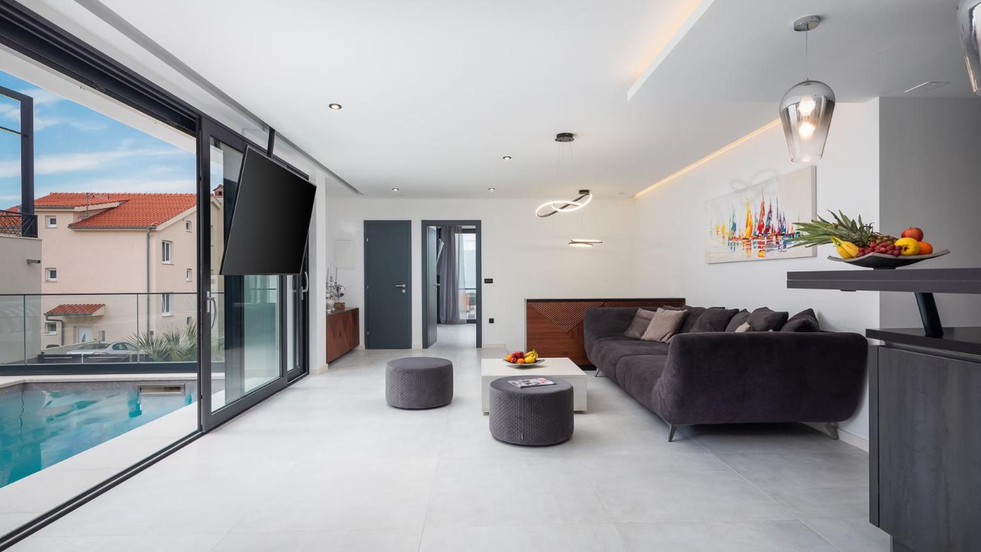 Villa Royale With Shared Pool Хвар Екстериор снимка